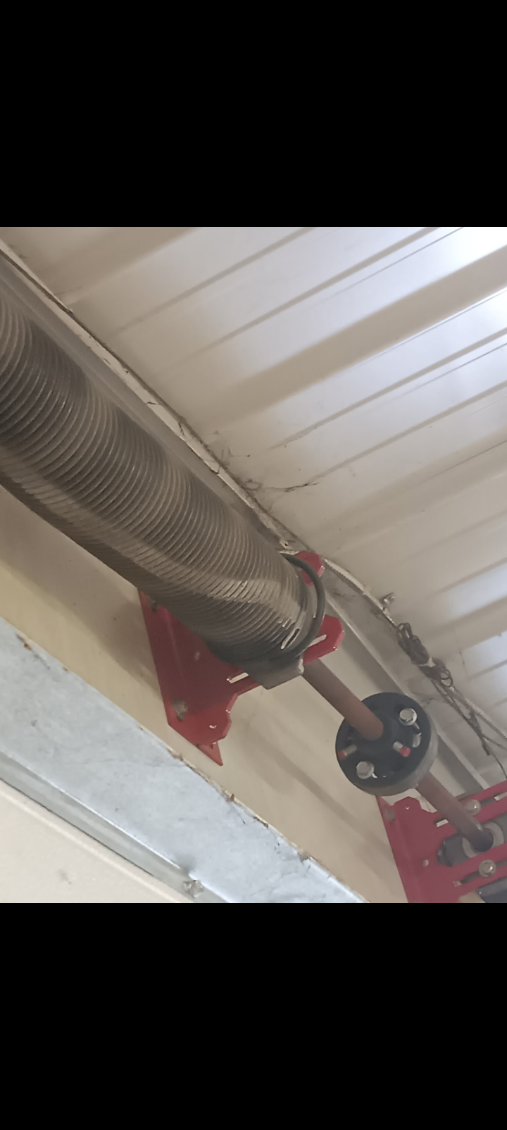 Commercial door torsion system